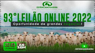 Ao vivo: 93º Leilão Estância Nogueira - 28/06/2022