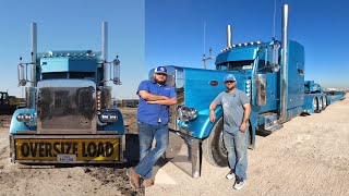 A day in the life with HaterMade custom peterbilt Heavy Haul truck, and Jacob Bonham of Tristate HH