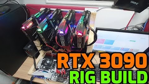 Nvidia RTX 3090 Mining Rig Build - 4 X RTX 3090