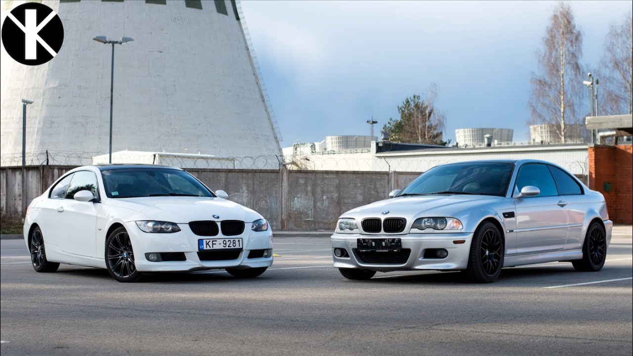 BMW M3 E46 vs BMW E92 330d chipped, КТО БЫСТРЕЕ? YouTube