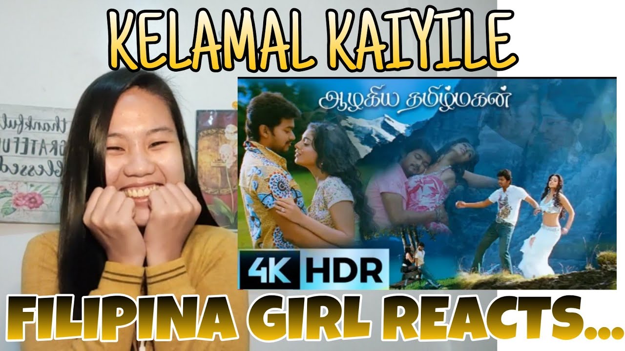 Kelamal Kaiyile Song Reaction | Azhagiya Tamizh Magan | 4K video | Vijay | Shriya | A.R.Rahman