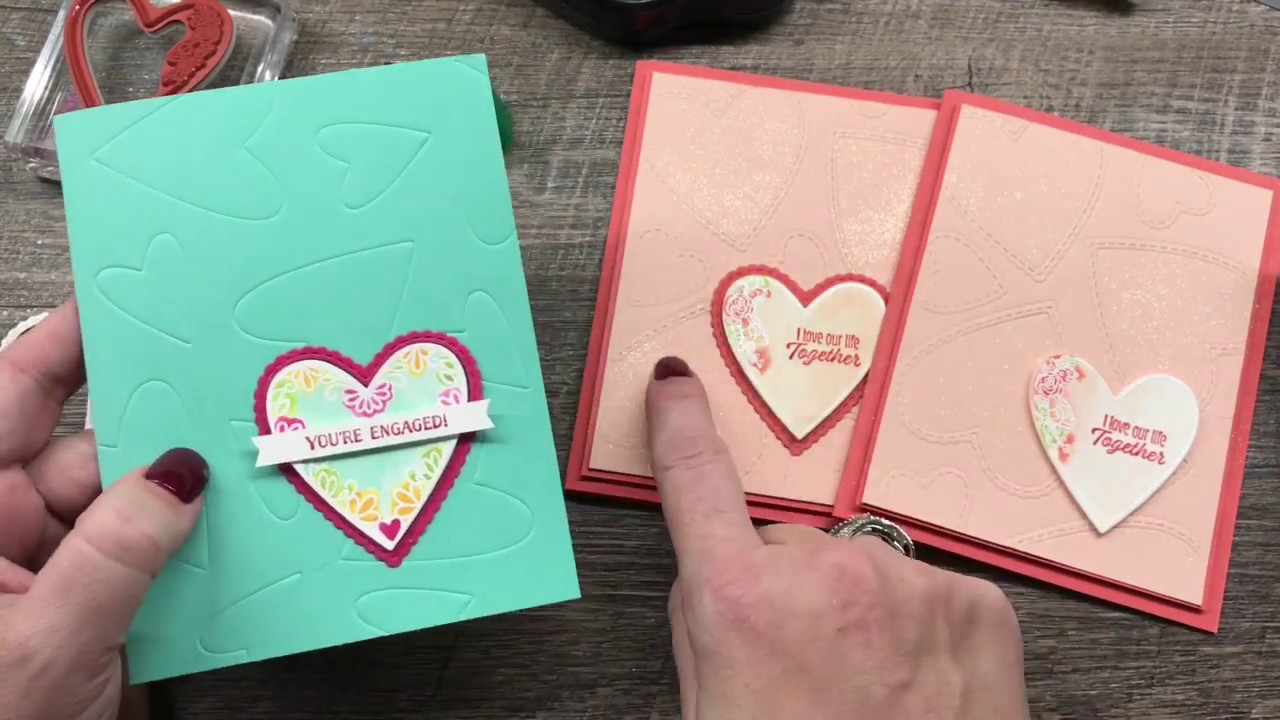 STAMPIN' UP! AUTUMN LEAVES FUN CARD - YouTube