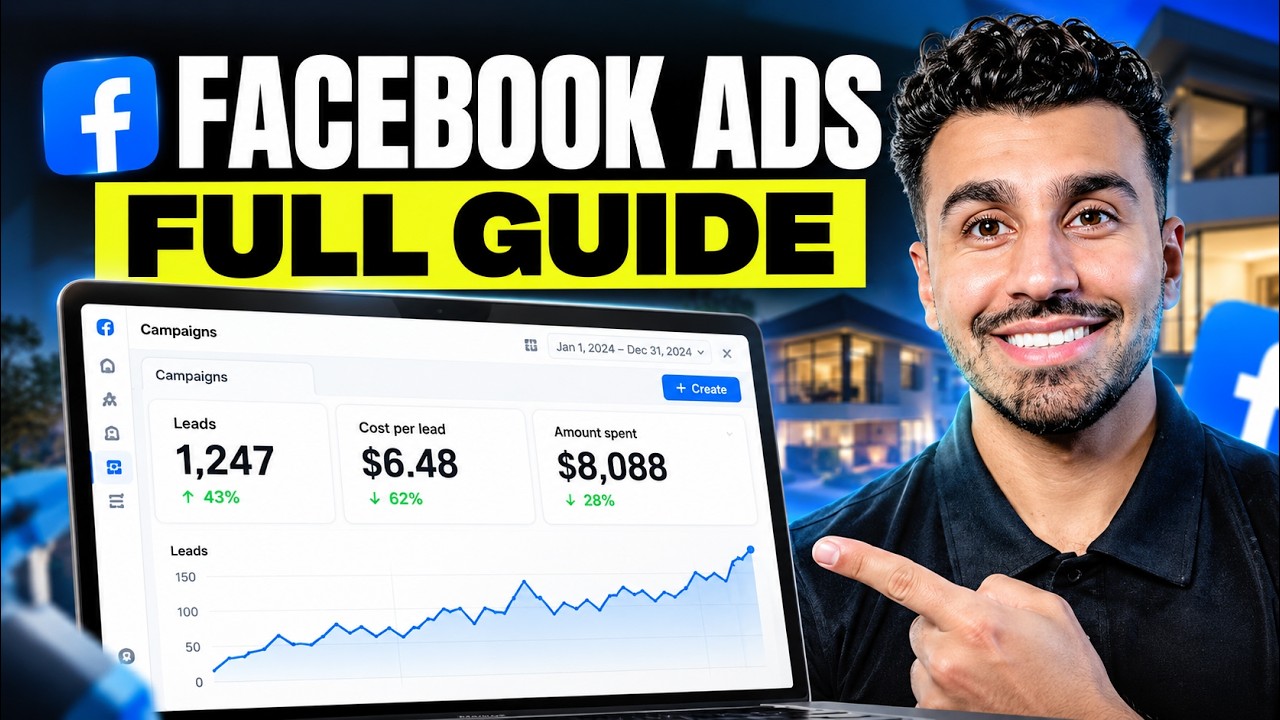 How I Get 30+ Real Estate Seller Leads Monthly w/ Facebook Ads
