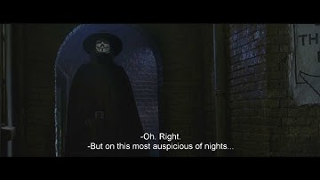 [MF] V for Vendetta - The V monologue - HD