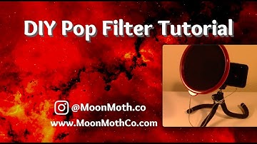 DIY Pop Filter Tutorial
