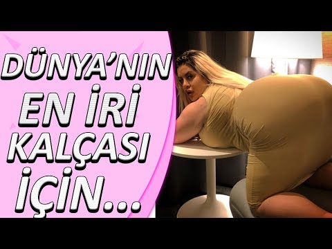 DÜNYANIN EN BÜYÜK KALÇASINA SAHİP OLMAK İÇİN AMELİYAT OLMAYA DOYMUYOR!!