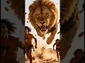 🔥 2.5M Years Ago: Prehistoric Humans vs Lion | Africa’s Deadly Savanna #prehistoriclife  #wildlife