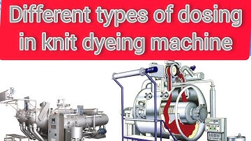 What is dosing?Types of dosing in knit dyeing machine||#textile #dyeing #vlog #bangladesh
