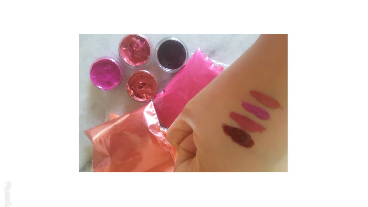liquidy DIY:HOMEMADE LIQUID MATTE LIPSTICK FROM SCRATCH
