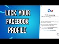 How To Lock Facebook Profile