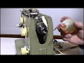 Смазка и некоторые регулировки швейной машины Veritas 8014 33. Видео № 492.