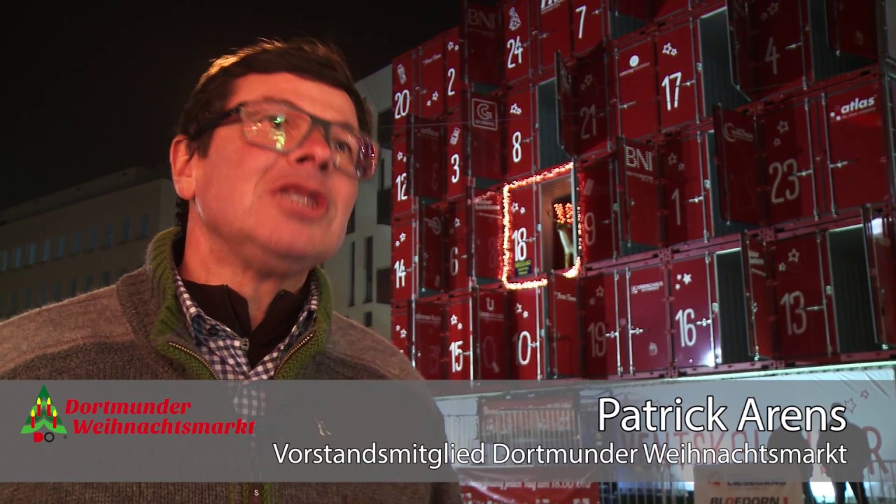 Adventskalender aus Seecontainern - Bloedorn Container GmbH