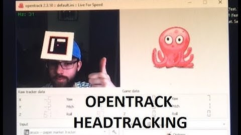 Opentrack head tracking in LFS (Quick test)