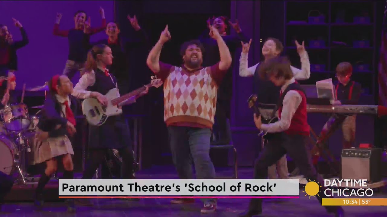 Paramount Theatre's 'School of Rock' - YouTube