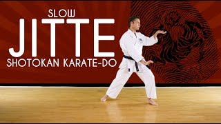 Jitte (SLOW) - Shotokan Karate-Do JKA