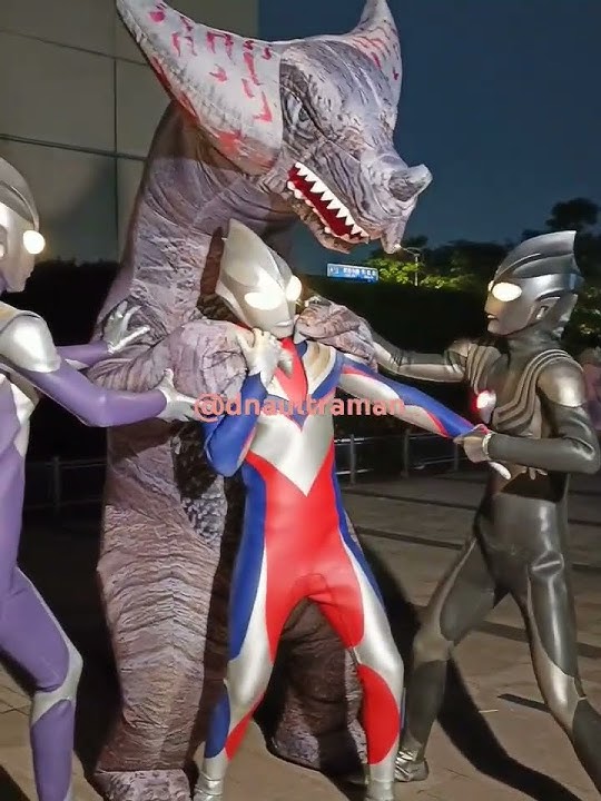 🎉🍭TOLONG SELAMATKAN!!!! SEMANGAT ULTRAMAN TIGA 😂🍡 #ultraman #ultramantiga #ultramancosmos