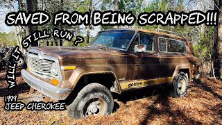 Scrap Yard? No Way! 1979 Jeep Cherokee, Golden Eagle...A Rescue Mission.