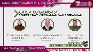 Sekretariat Kerohanian dan Perpaduan Majlis Perwakilan Kolej (MPK) Kolej Sepuluh Sesi 2020/2021