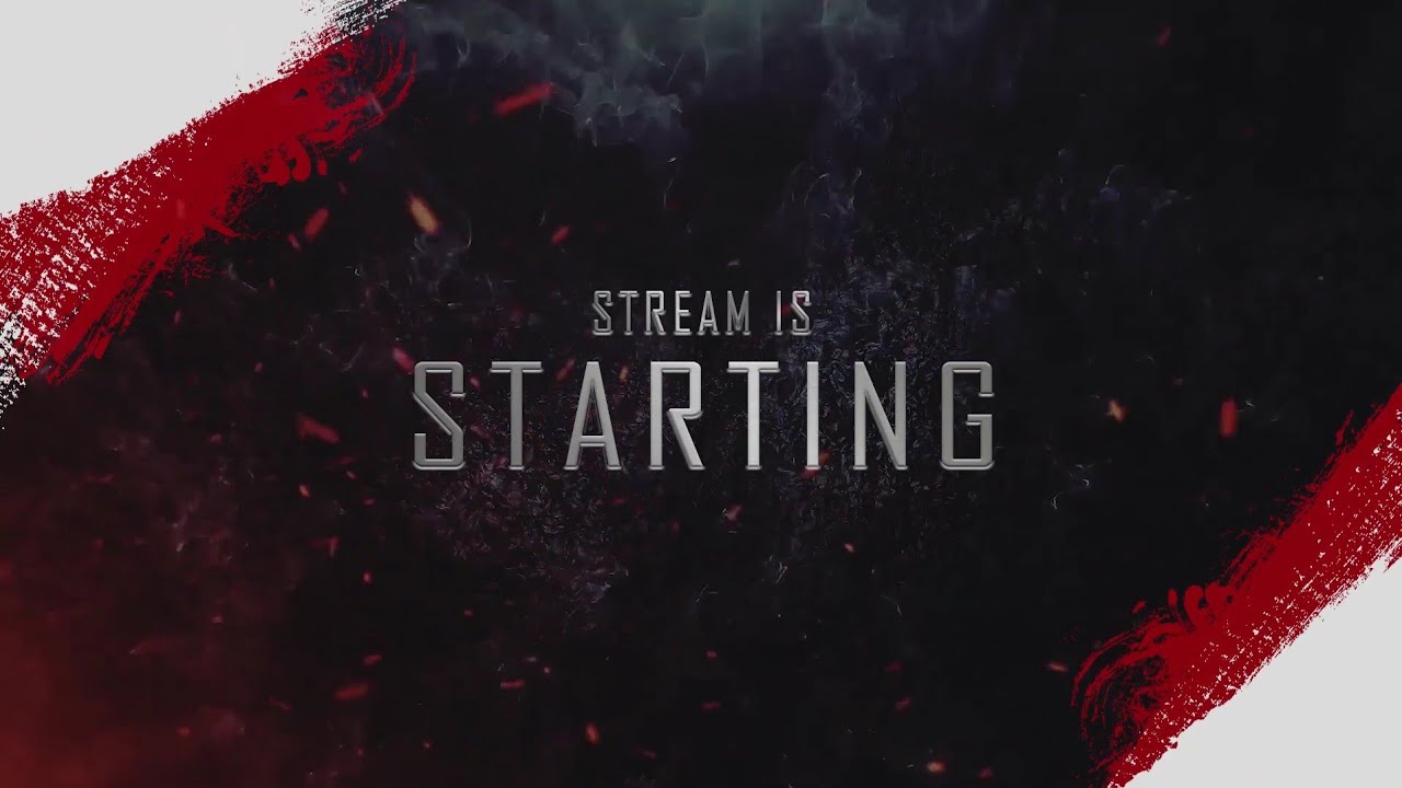 Stream Starting Soon Template For Free !!! 😱 | NON COPYRIGHT🥳 | TG ...