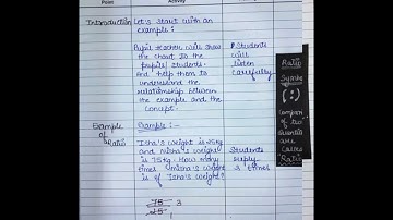 Lesson plan -4 | Mathematics |  Ratio | D.el.ed #jbt  #studypoint  #lessonplan  #mathematics
