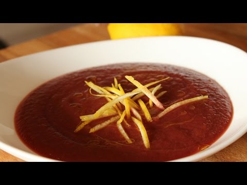 Beetroots Soup - Crema di barbabietole Vegetarian