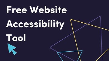 Free Web Accessibility Tool
