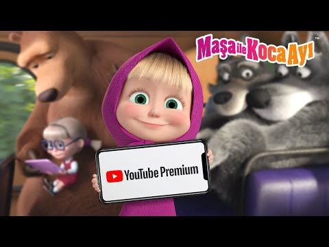 Maşa ile Koca Ayı. YouTube Premium 😎 Sınırsız eğlence! 🤩