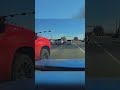 'Red pickup almost strikes again ' #reels #shorts