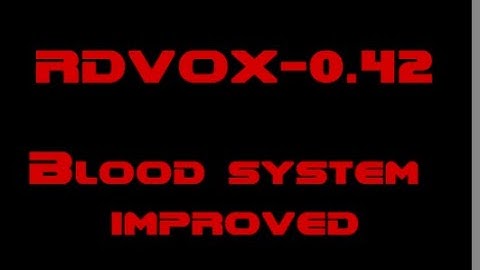 RDVOX New Blood System