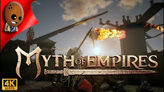 Myth of Empires ПВП сервер Осада Космопорта Часть 2 4К Прохождение #39