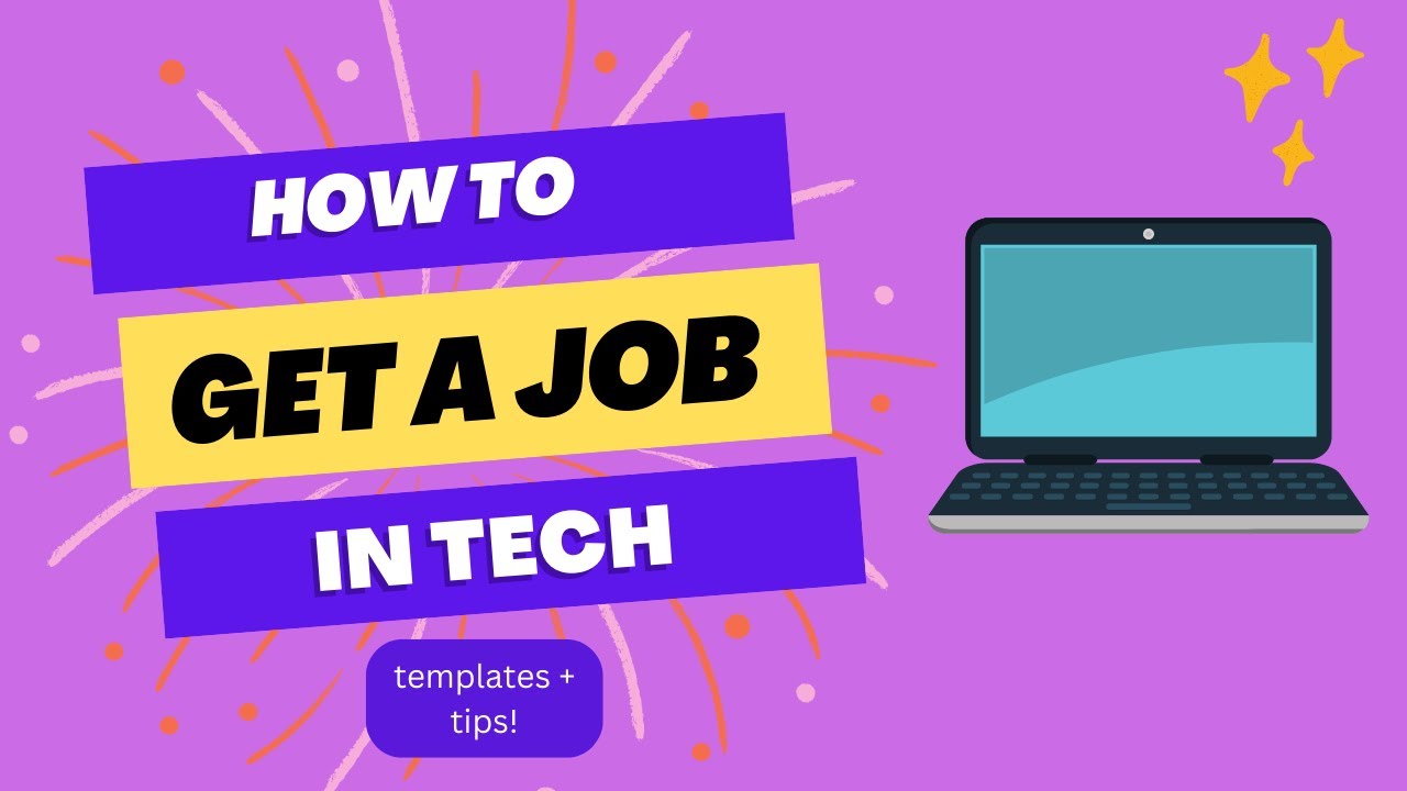 How to get a job in tech - YouTube