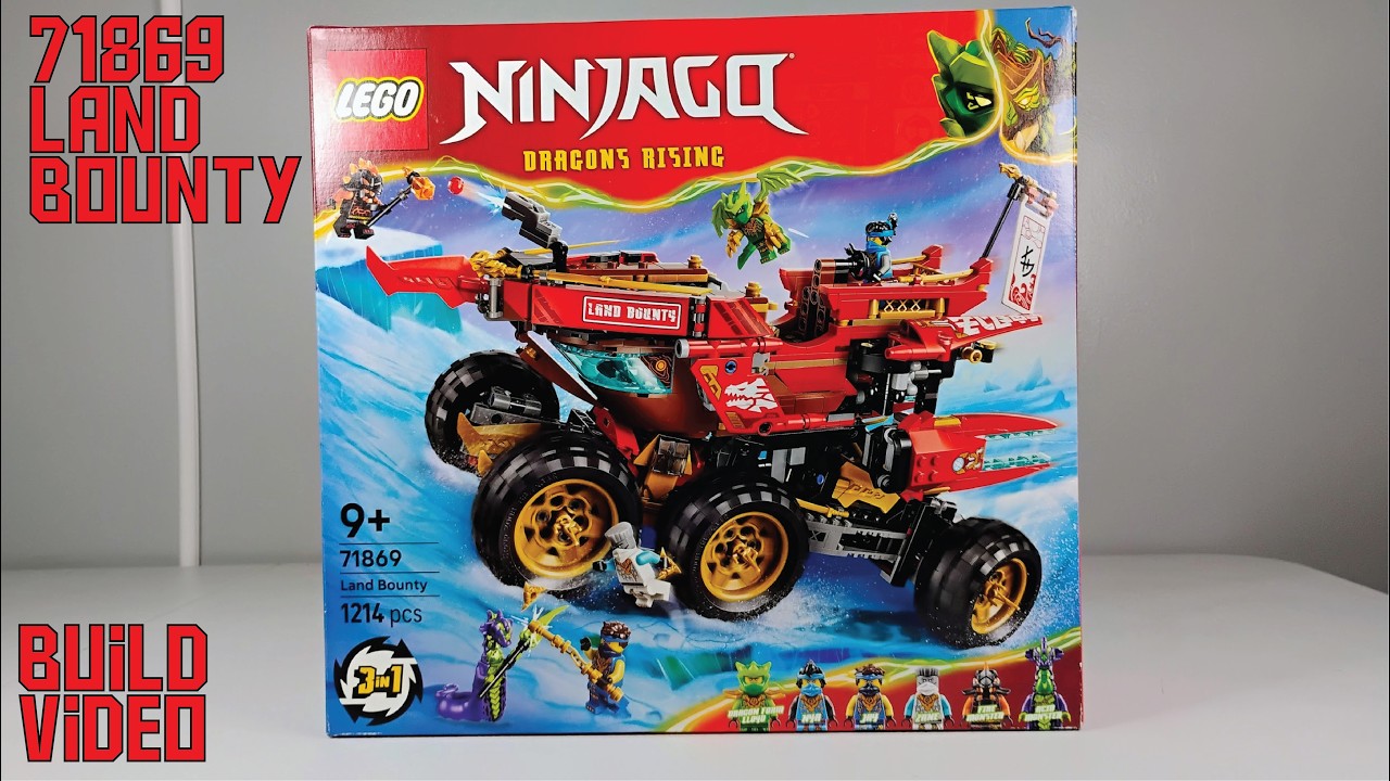 Robbyさん専用 A WORTHY REDESIGN? Building Set 71869 Land Bounty | Ninjago 2026