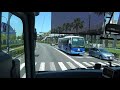 高速バス TDR 東京ディズニーリゾート～首都高～バスタ新宿（新宿駅南口）JRバス関東 【4K前面展望】