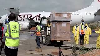 Ebola supplies land in DRC as outbreak outpaces response