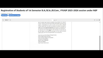 Dibrugarh University BA/BCOM/BSC 1st Semester Registration Notice