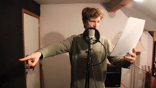 Guillaume Engels vertelt - Passage uit Oscar & Flash (Dutch Reading - ENG/FR subtitles)