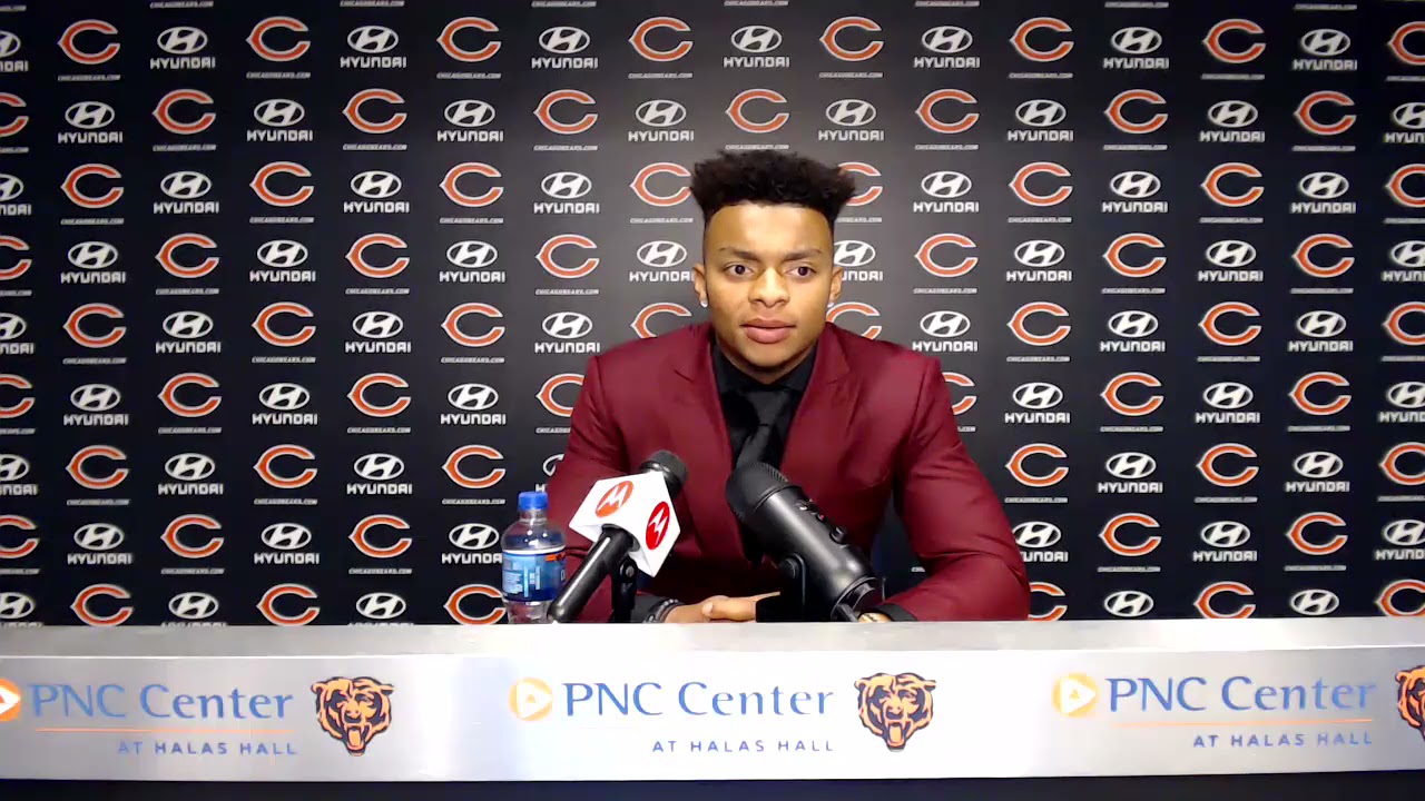 Justin Fields talks Chicago Bears, Ohio State, and Ryan Day's impact on his life