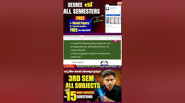 Data Structures Using C Imps | 3rd Sem Computer science Top 20 Imps