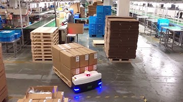MP10 handling robot raising the working efficiency greatly