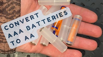 How to use AAA Batteries when AA is required #homehacks