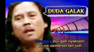 DUDA GALAK - A ROHIM (LIrik ) Lagu tarling