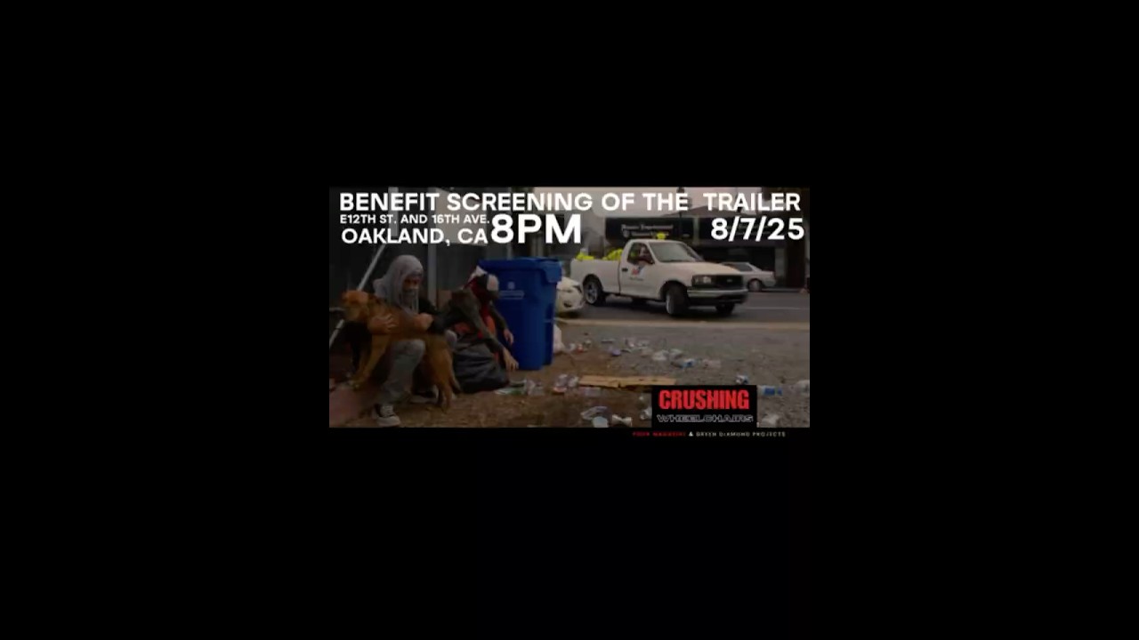 Sheriff boots & eviction notices.... -Excerpt from Crushing Wheelchairs Movie Trailer -
