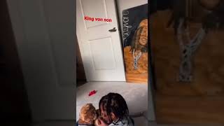 King von son got his voice in a teddy bear