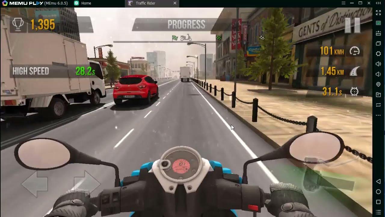 Baixe Drift Ride - Traffic Racing no PC com MEmu