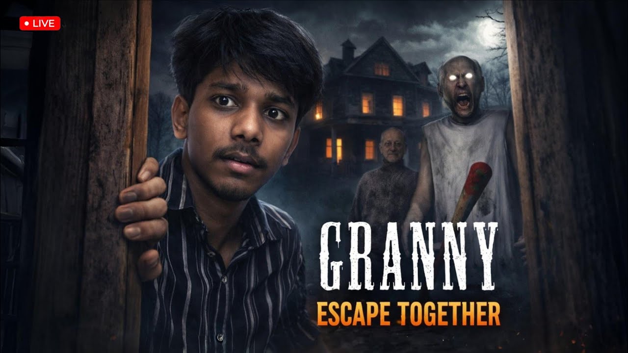 🔴Short GRANNY LIVE 😱 Aaj Bach Ke Dikhaunga | Horror Night Stream