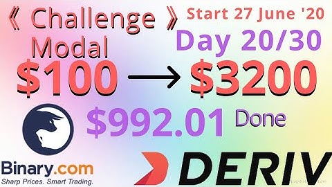 $100 to $3200 Challenge | $992.01 Done | start 27 june 