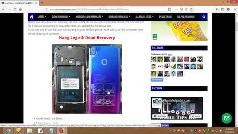 ice Phone i444 Flash File MT6580 Andoird 8.0 FRP Hang Logo & Dead Recovery Stock Rom