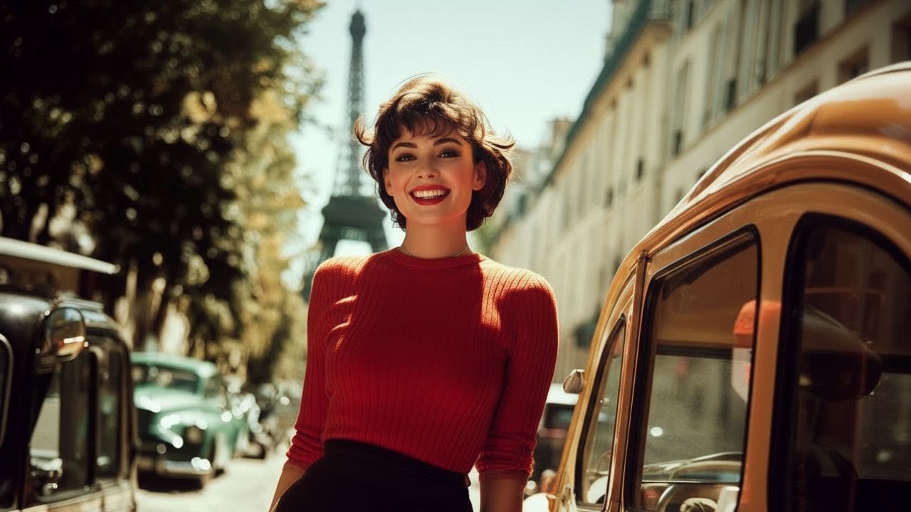 Sous les Lampes du Soir-Timeless European Romance | Vintage 1960s Aesthetic & Classic French Chanson