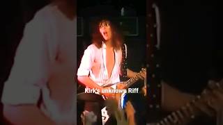 Hidden Riff by Kirk Hammett #shorts #kirkhammet #metalica #music #metal #short