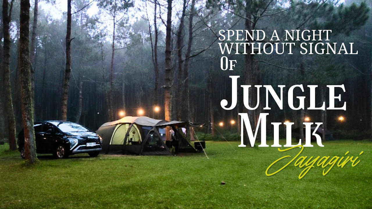 Healing Starts From Here ‼️ Jungle Milk | Camping Ground Lembang - Bandung | Minimalworks Albergue